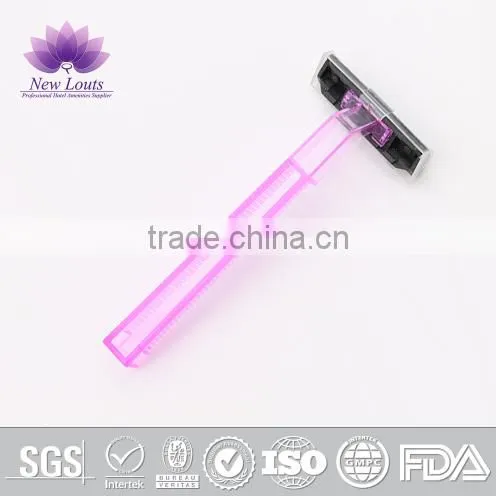 OEM Disposable Shaving Razor With Twin Blades for Hotel photo-2