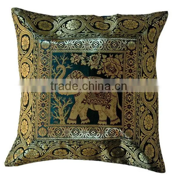 Elephant Design Jacquard Cushion Covers photo-3