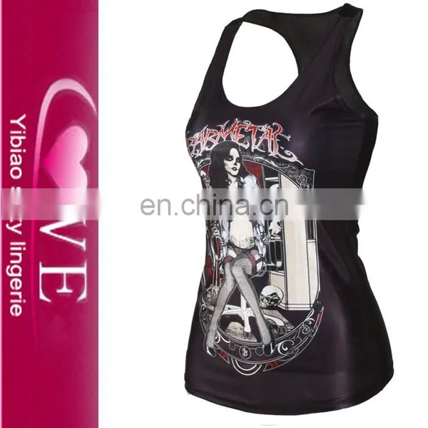 Casual Design Daily Wear for Hot Girls Sublimation Tops of Tank Top Women Fitness photo-4