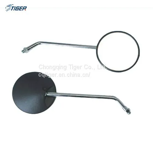 Motorcycle Square Side Mirror,rear View Mirror,10mm 8mm Thread, OEM Parts photo-2