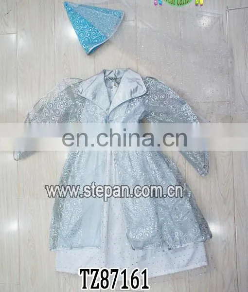 TZ87161 Dairy Queen Costume For Girls/New Year's Costume for the Snow Maiden photo-4