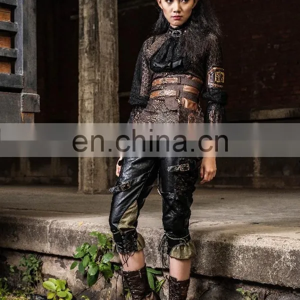 Steampunk Half-corsage - Waist Belt With Removable Details and Pocket photo-6