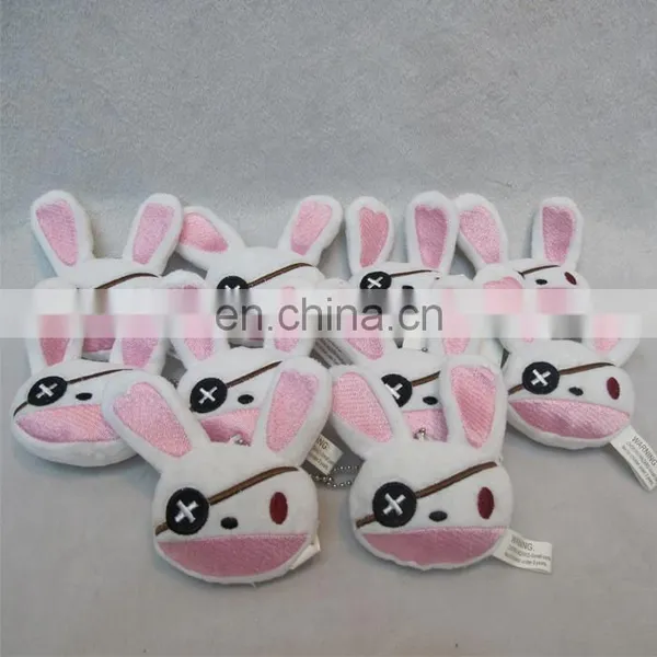 Date Big Battle Hermit Funny Rabbit Cartoon Doll Plush Toy Small Pendant 10 Pieces From Wholesale