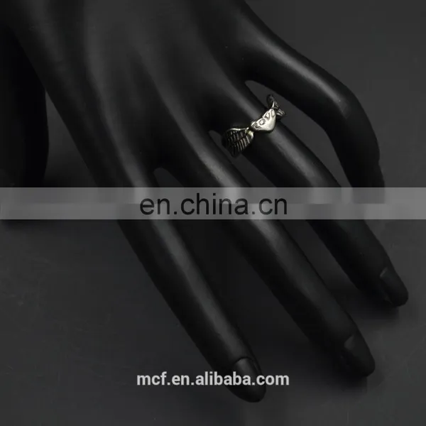 MCR-0061 Wholesale Latest Magic Love Angel Wings Ring for Men Gay Ring photo-2