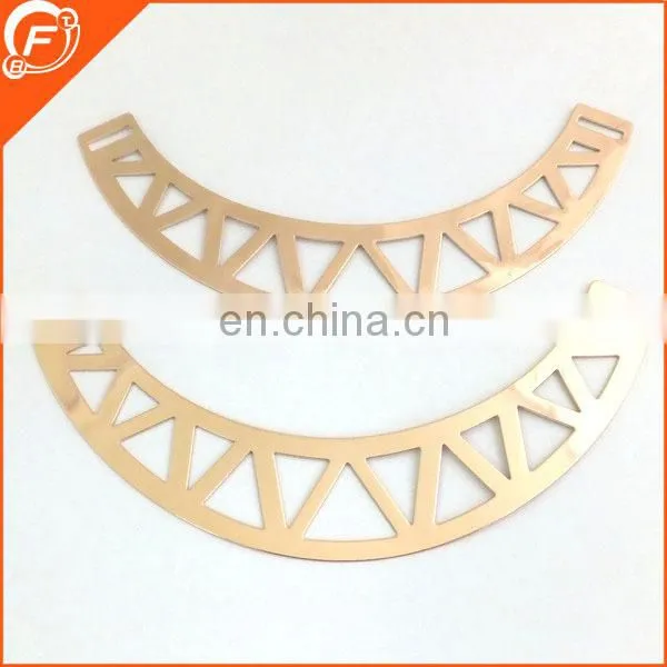 2017 Fashion Nice Imitation Gold Color Moon Shap Metal Accessory for Clothes photo-2