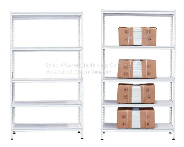 Adjustable Galvanized Steel Bolted Shelf Boltless Rivet Shelving