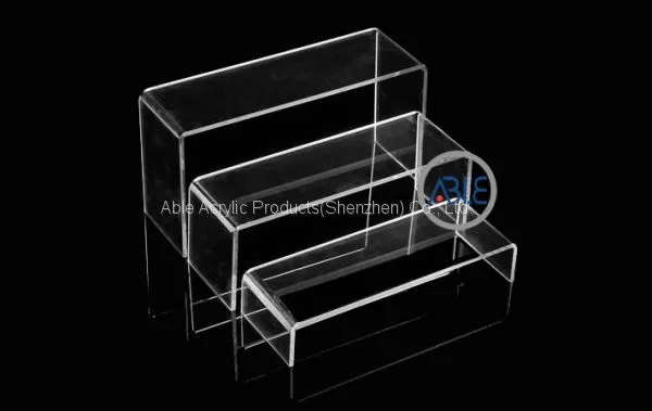Hign Quality Customized Acrylic Display Stand for Cosmetics Clear Acrylic photo-3