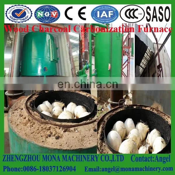 Hoist Lifting Coconut Shell Charcoal Carbonization Furnace photo-3