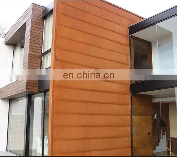 Rusted Corten Steel Side Wall Panel Price per Square Foot photo-4