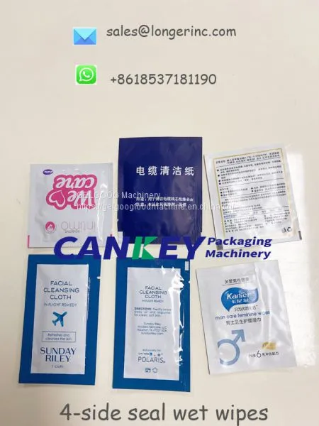 Single Sachet Wet Wipes Packaging Machine Supplier photo-3