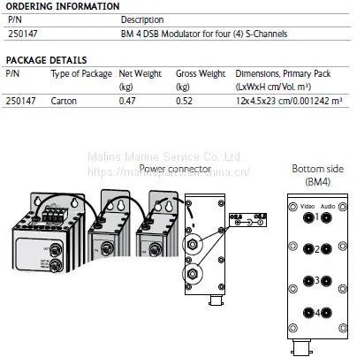 SAILOR BM450 DSB Modulator photo-2