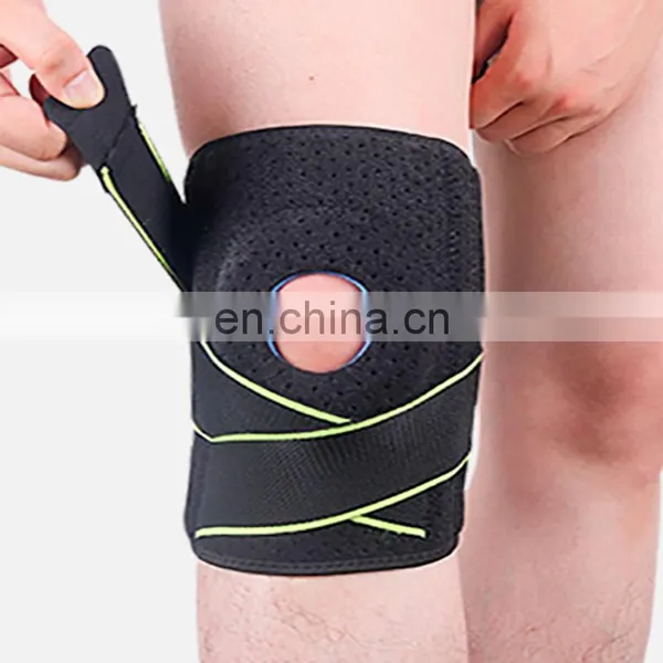 Hampool Sports Hiking Rom Orthopedic Hinged Strap Knee Support Brace photo-6