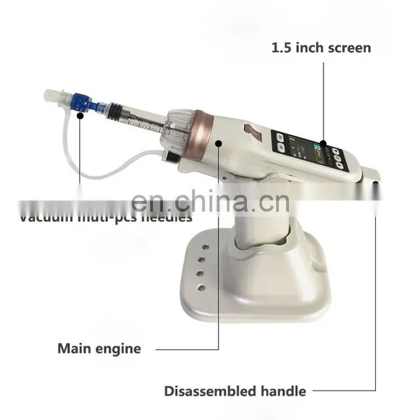 2019 Hot Sale High Quality Rechargeable Negative Pressure Water Mesotherapy Injector Gun Water Injection Ez Mesogun photo-3