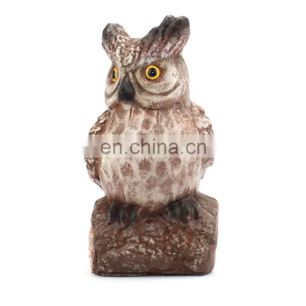 Garden Decoration Owl Animal Props Artificial Resin Owl Handicraft Imitate Model photo-2