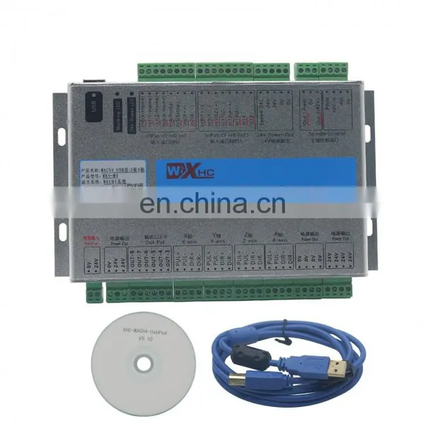 USB 2MHz Mach4 CNC 3Axis 4 Axis 6Axis Motion Control Card CNC Breakout Board for Machine Centre photo-2