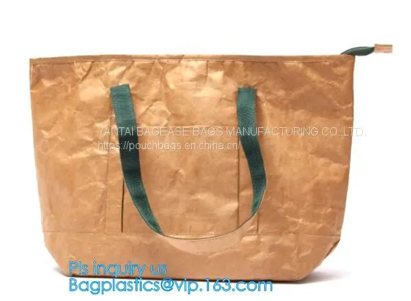 Tyvek Travel Organizers With Handle On The Top Cosmetic Storage Dupont Bag,non Terable Tyvek Paper Packing Bag/Shopping photo-3