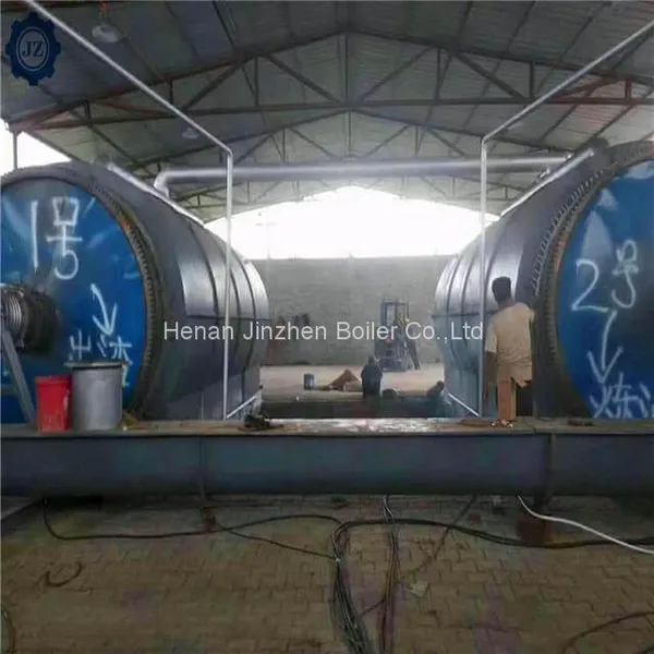 Factory Price Automatic 15tpd Waste Plastic/Tyre Pyrolysis To Fuel Oil Plant photo-4