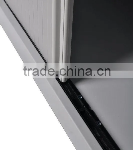 (DL-T2 ) American Standard KD Grey 5 Layer Full Height Tambour Door Lockable Metal Filing Storage Cabinets photo-5