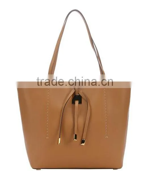 New Designer Genuine Leather Lady Handbag Custom Leather Tote Bag Fashion Women Hand Bags photo-2