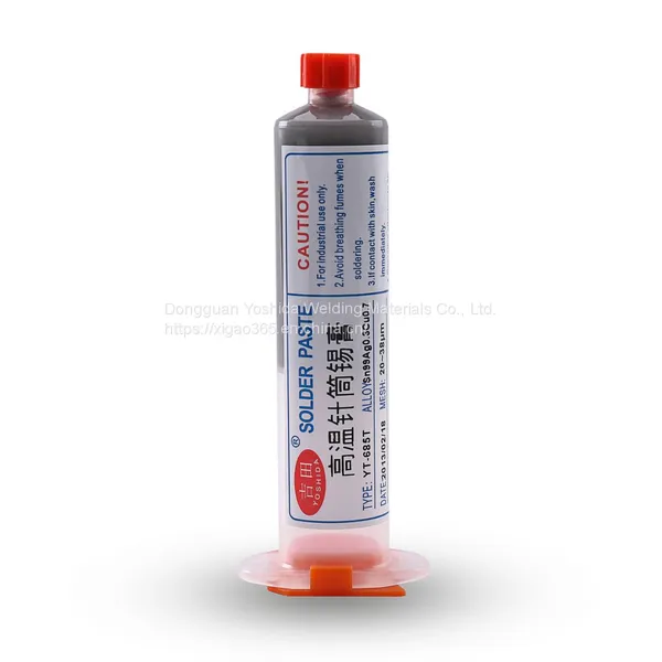 High Temperature Lead-free Syringe Solder Paste Solder Paste Welding Environmentally Friendly Tin Paste photo-3