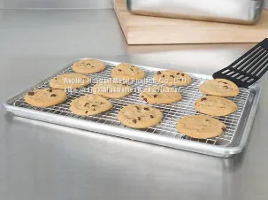 Half Sheet Pan for Baking With Stainless Steel Oven Safe Cooling Rack Cooling Wire Racks Stainless Steel Cooling Racks photo-5