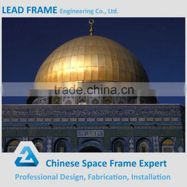 Prefab Light Weight Fiberglass Roof For Mosque Dome photo-4