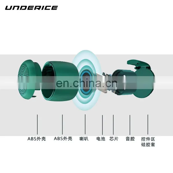 UICE 2022 Hot Selling Waterproof Speaker Wireless Mini Portable Bluetooth Hands-free Speaker photo-3