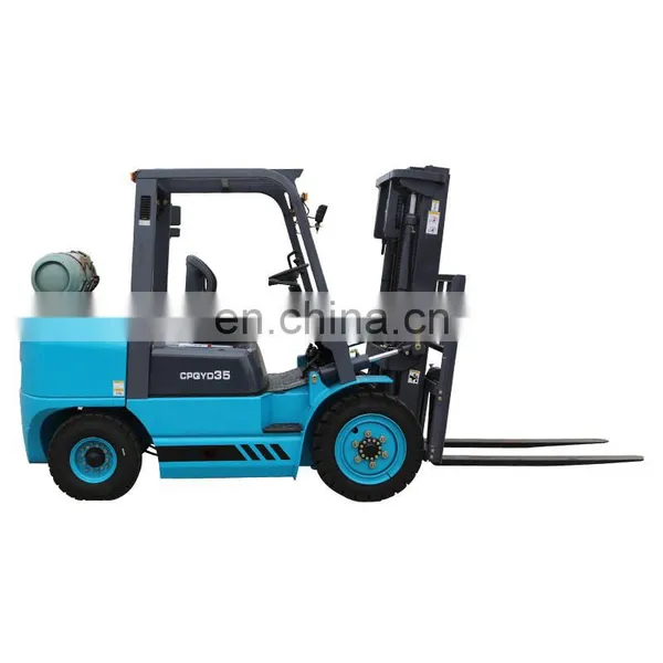 Hot Sale Chinese 3.5ton LPG/GASOLINE Forklift With Cheap Price photo-2