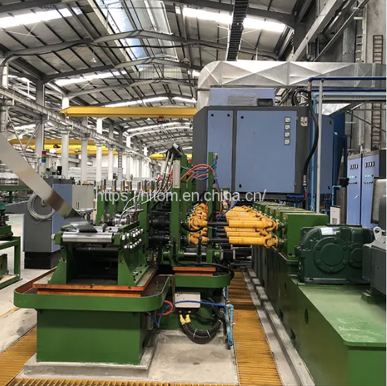 HF Welded High Tensile Steel Pipe Tube Profile Line photo-5