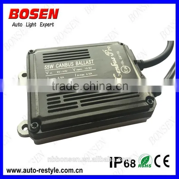 China High Quality Supplier of Xenon Canbus Aries Lighting HID Xenon Ballasts Canbus 55w Xenon HID Ballast for ATV photo-2