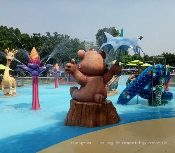 Children Adult Water Park Amusement Equipment Water Play Series Swimming Pool Playground Supply Children Cartoon Water Spray photo-3