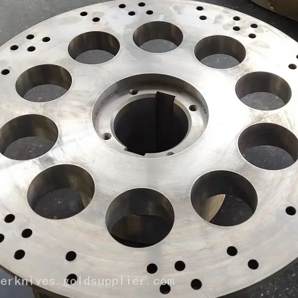 Fixed Pelletizing Knife Rotor for Plastic PP PE Underwater Granulation photo-5