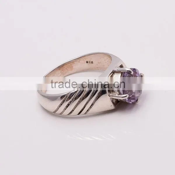 AMETHYST Ring,925 Sterling Silver Jewelry Wholesale,WHOLESALE SILVER JEWELRY,SILVER EXORTER,SILVER JEWELRY FROM INDIA photo-2