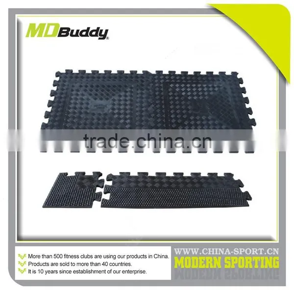 Rubber Black Kick Boxing Floor Mat photo-3
