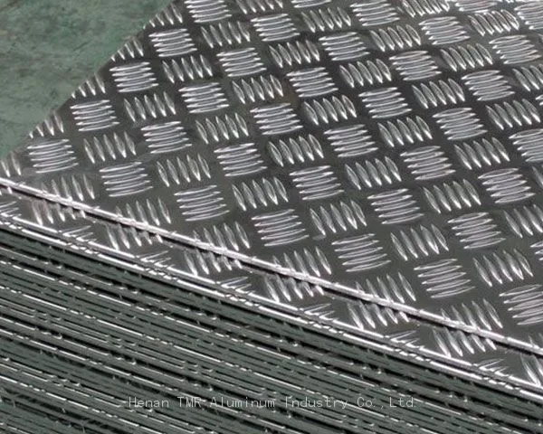 Marine & Construction 5 Bar Aluminum Checker Plate – Corrosion-Resistant Tread Sheet for Decks & Walkways
