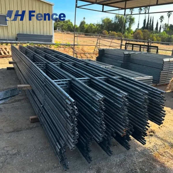 Portable Galvanized Steel Livestock Cattle Panels Durable Quality Farm Fence for Horses Easy-to-Assemble Corral Panel for Horse photo-4