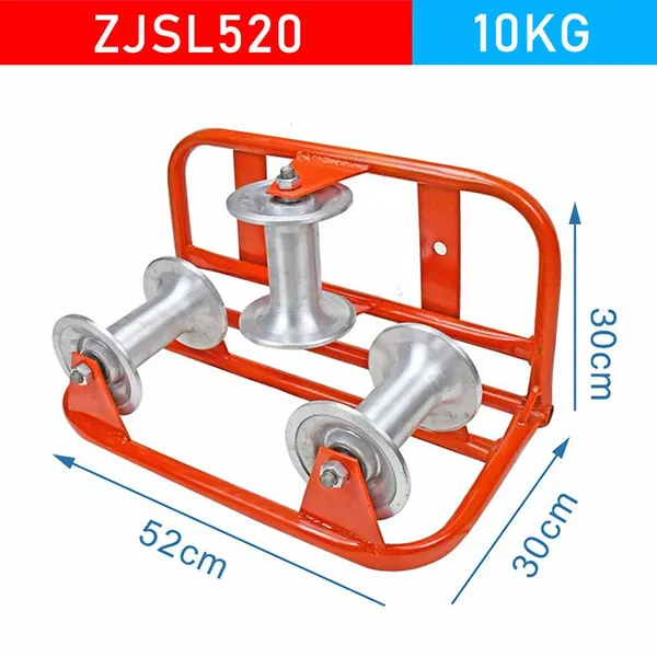 Aluminum-Wheel Cable-Laying Pulley – Lightweight, Corrosion-Resistant & High-Efficiency for Power & Communication Cable Installation photo-2