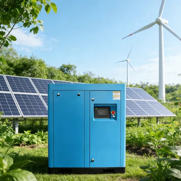 Food-Grade Oil-Free Water-Lubricated Screw Compressor for Beverage Production