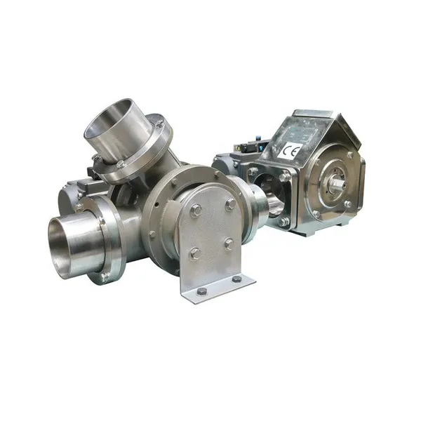 Electric Three-Way Powder Diverter Valve photo-2