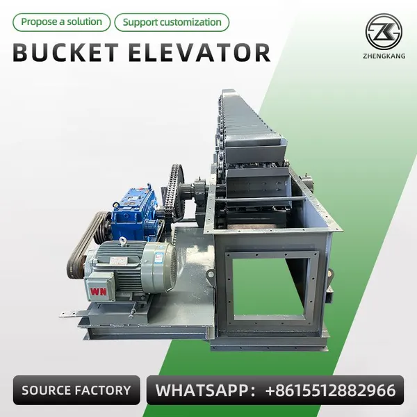 Heavy Duty Chain Bucket Elevator Conveyor Industrial Bulk Material Handling Equipment photo-3