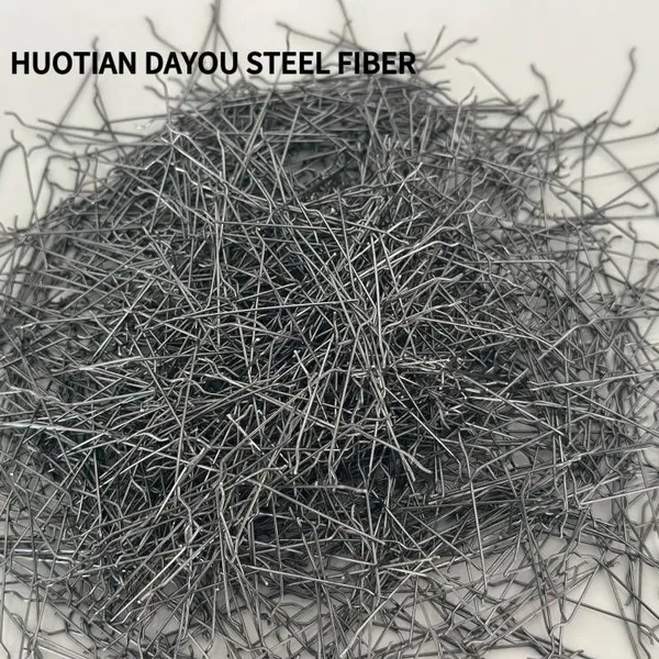 Randomly Distributed Steel Fibers, Special Fibers for Highway and Bridge Pavement Reinforcement Concrete, Cold-drawn Straight Steel Fibers