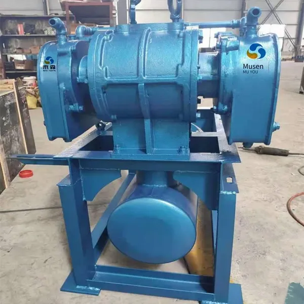 Three-lobe Roots Blower for Powder Conveying, Sewage Treatment Aeration, Aquaculture Oxygenation, Equipped With Pure Copper Motor photo-4