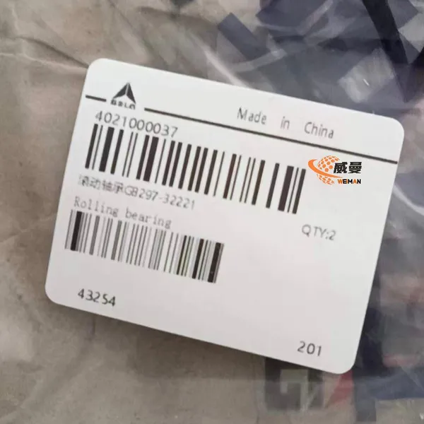 SDLG Original Bearing 4021000037 GB297-32221 for LG Wheel Loader With Good Price photo-3