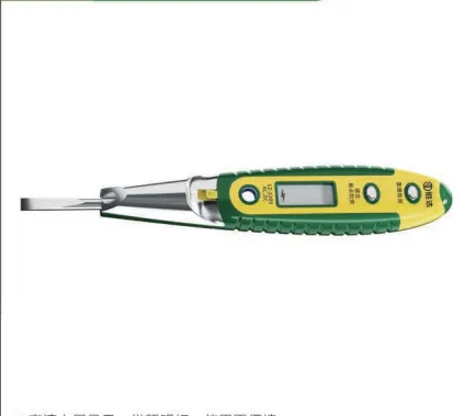 Digital Voltage Tester Pen With LED Light, Non-Contact AC Voltage Detector 12V-250V for Electrical Testing