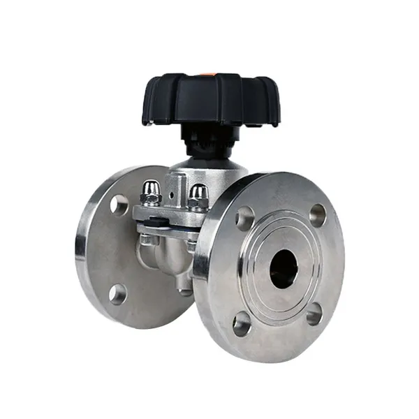 Manufacturer Direct Sales of High-quality Stainless Steel Manual Flange Diaphragm Valve photo-3