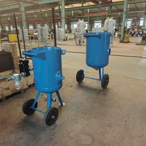 Kaitai/Kaitech 100L Single-gun Portable Sandblasting Pot photo-2
