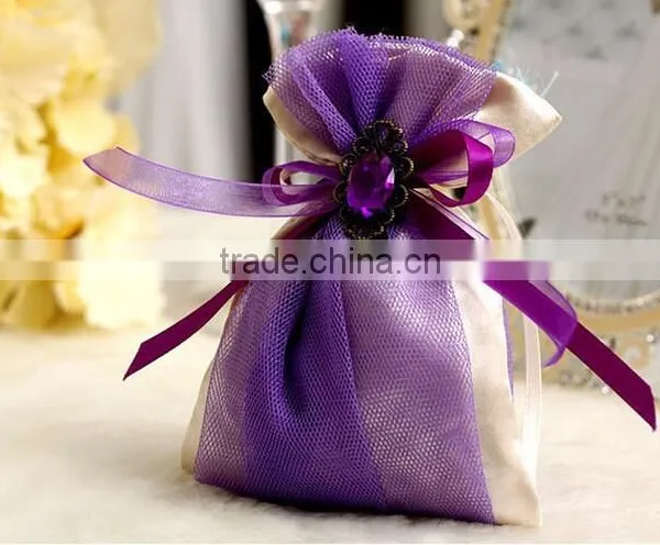 New Wedding Gift Packaging Nonwovens Bags With Resin Drill photo-2