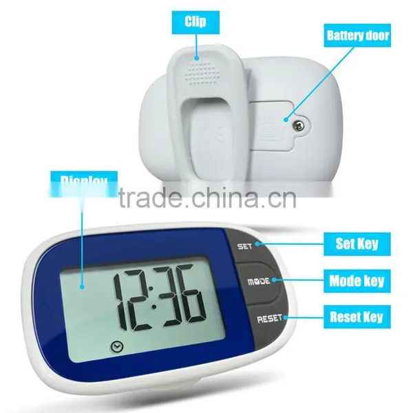 OEM Digital Manual Use Pedometerr With Step Counter photo-6