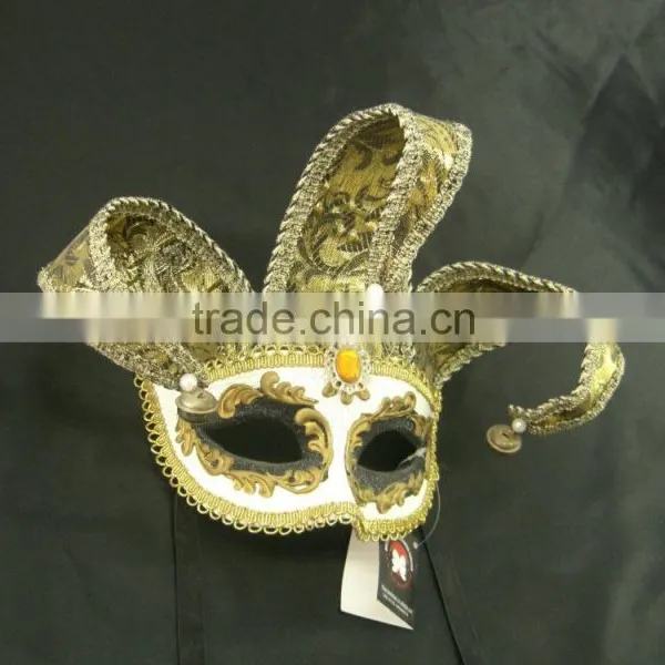Wholesale Venetian Metal Mask For Sell Black Stylish Metal Laser Cut Masquerade Masks With Rhinestone photo-5