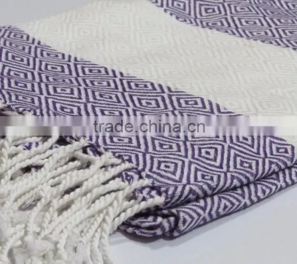 High Absorbent Turkish Hammam Fouta Travel Beach Towel Sauna Spa Bathrobe photo-3